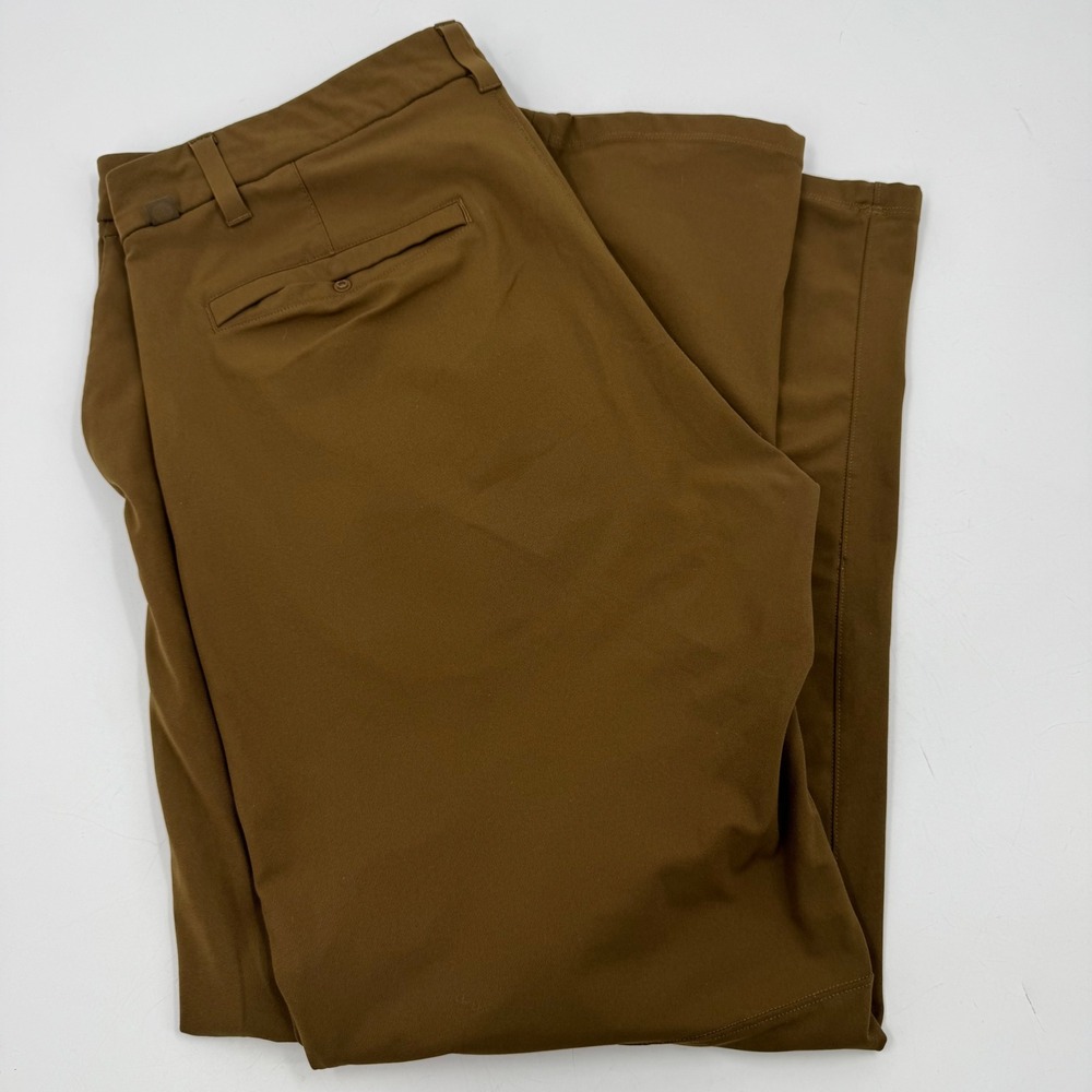 Lululemon ABC Pants‎ Relaxed Fit Casual Commuter Brown Size 36 Read Description